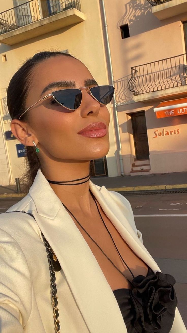 Korean Triangle Metal Sunglasses