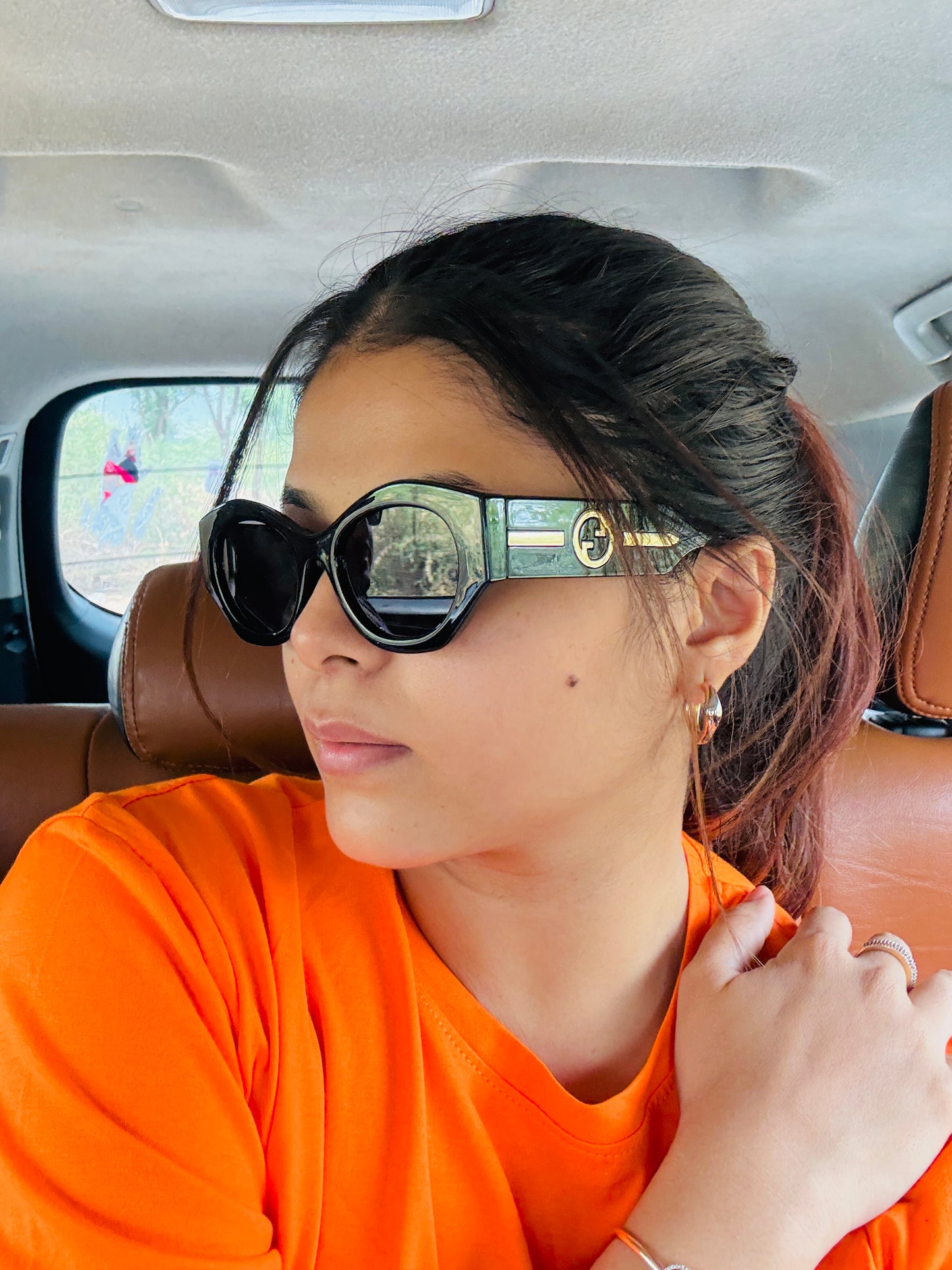 Melana Thick Cat Eye Sunglass