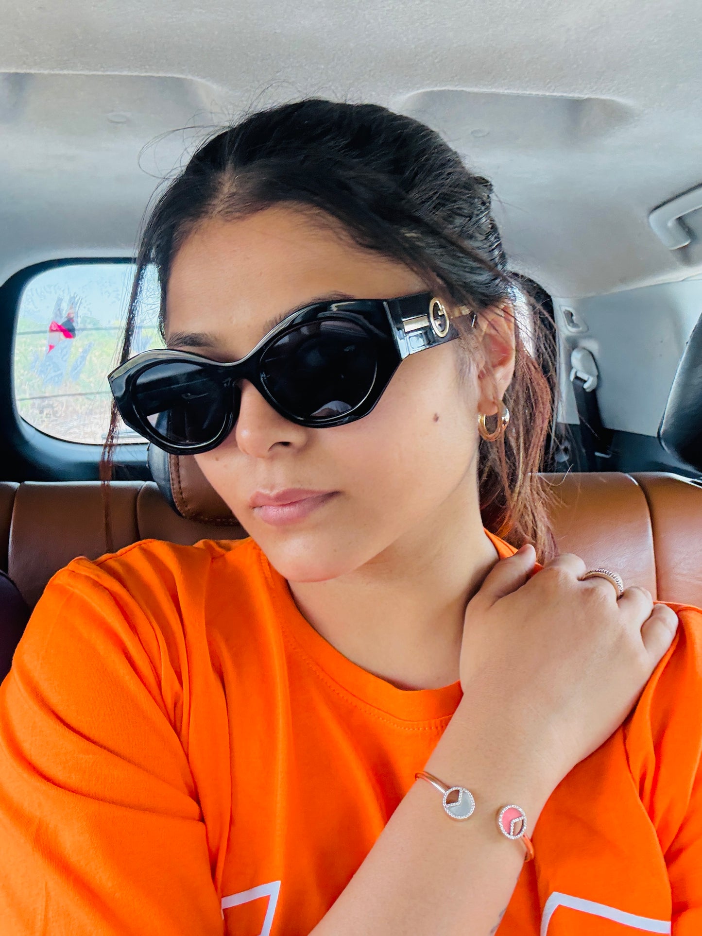 Melana Thick Cat Eye Sunglass
