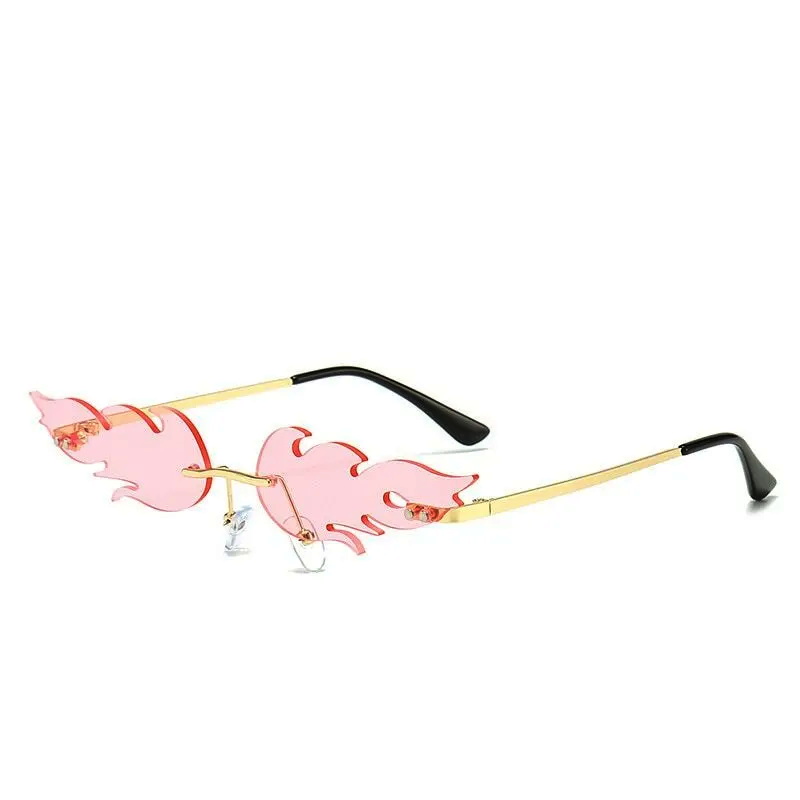 Flame fire sunglasses