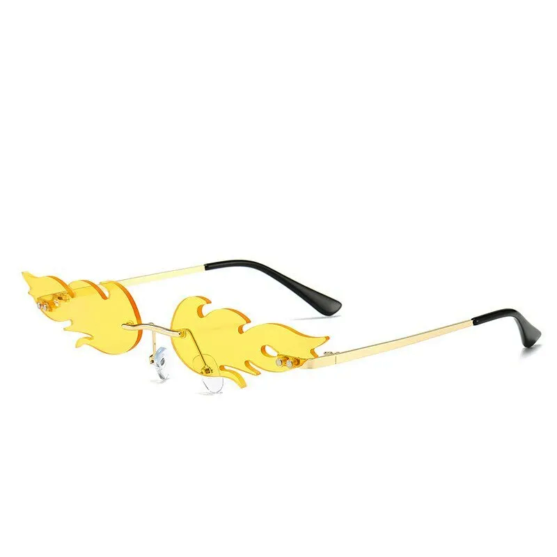 Flame fire sunglasses