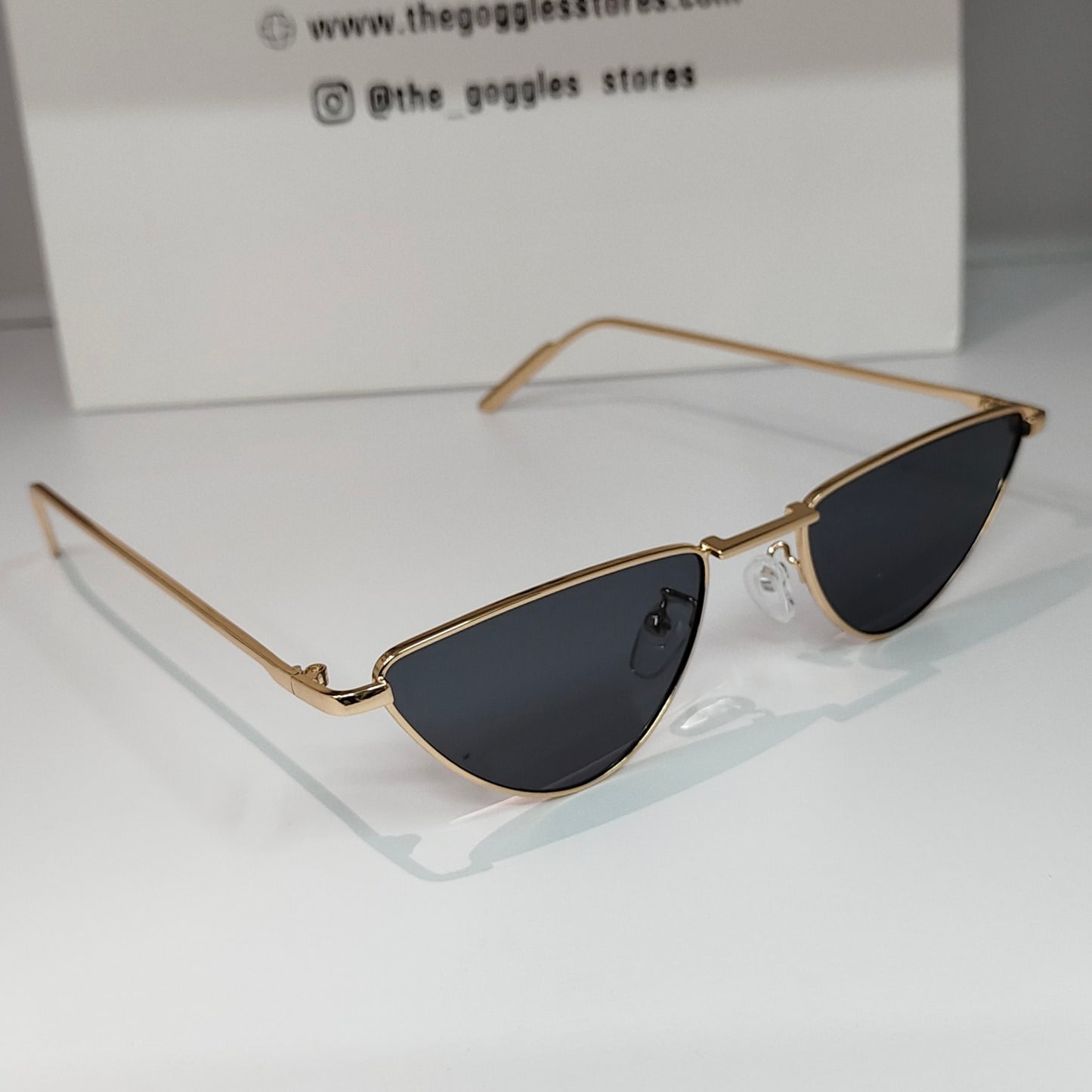 Korean Triangle Metal Sunglasses
