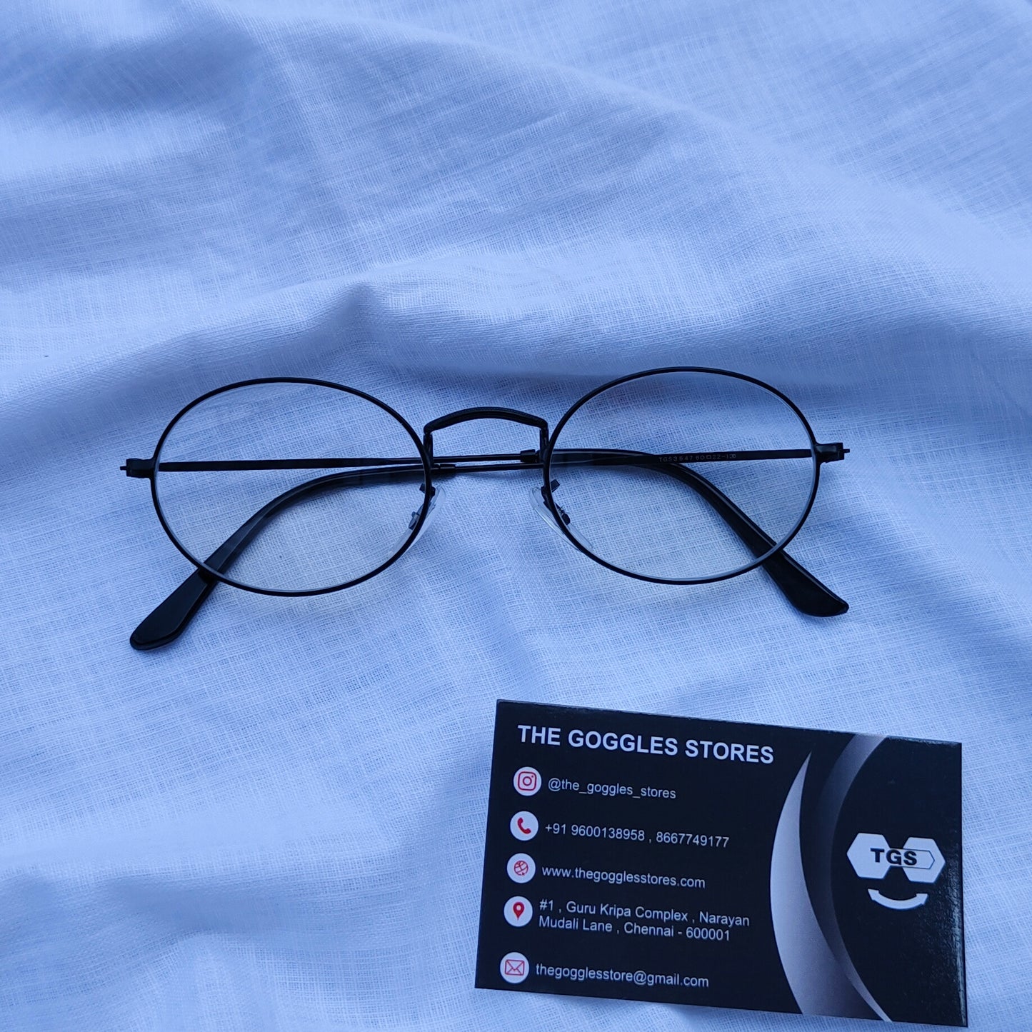 Oval TGS Metal Unisex Sunglasses