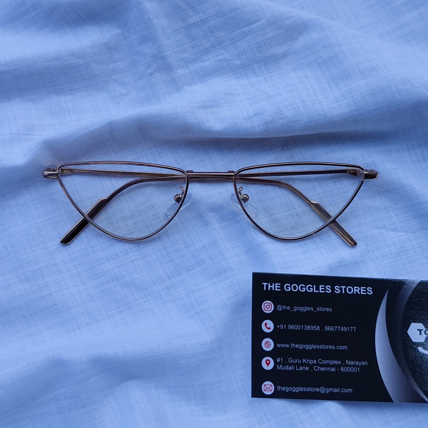 Korean Triangle Metal Sunglasses