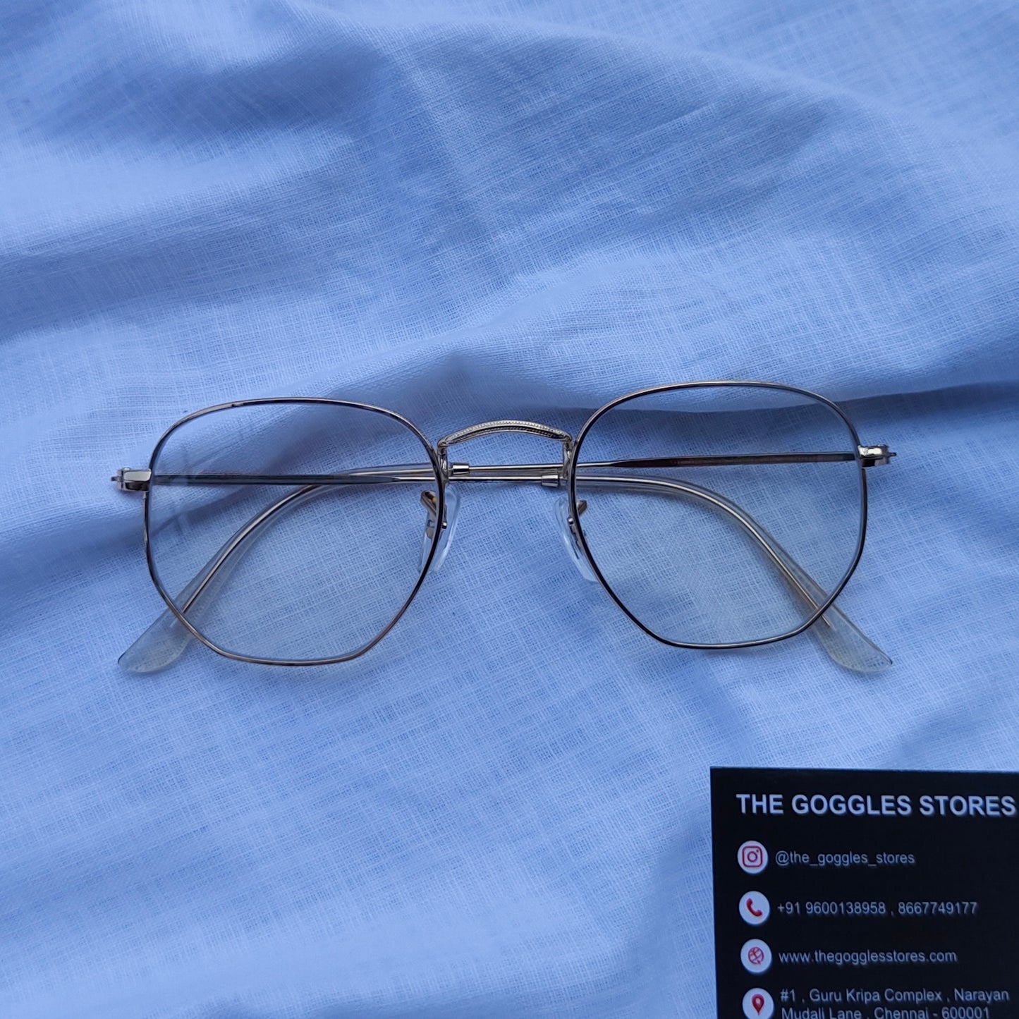 Hexagon TGS Metal Unisex Sunglasses