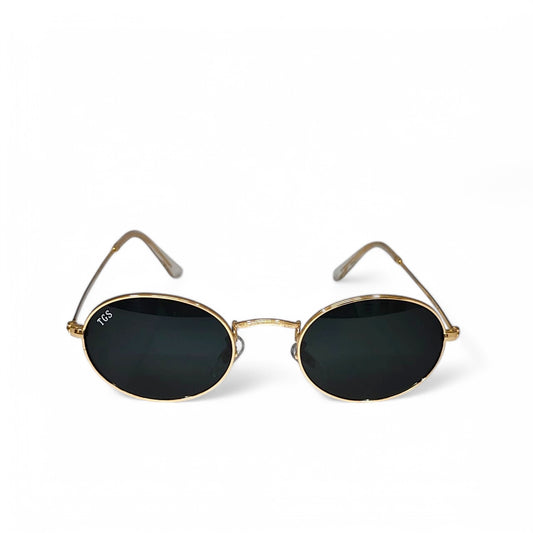 Oval TGS Metal Unisex Sunglasses