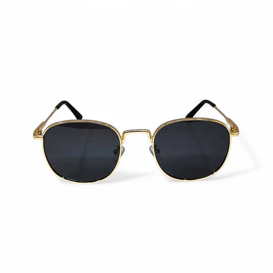 Vintage Square Metal Sunglasses