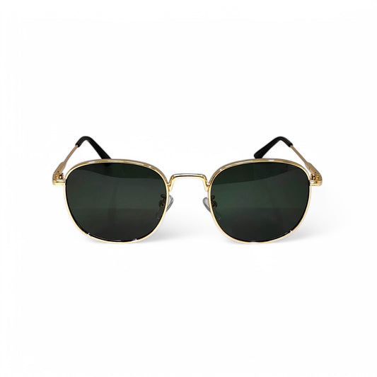 Vintage Square Metal Sunglasses
