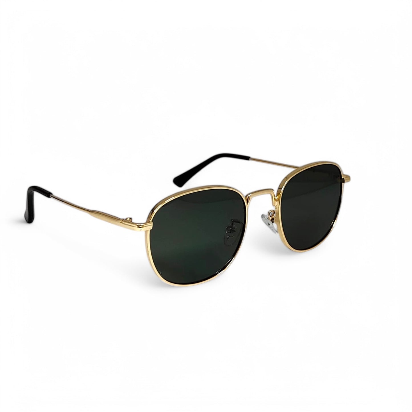 Vintage Square Metal Sunglasses