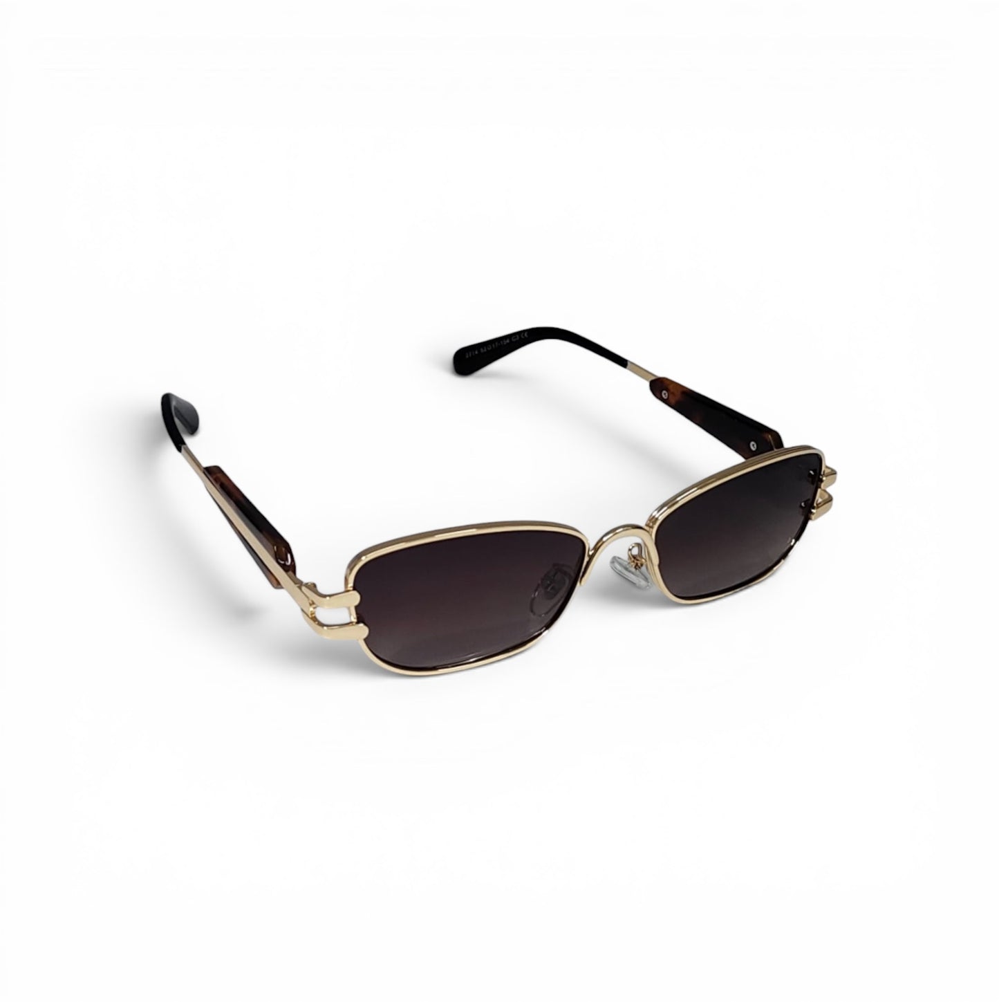 Thick Side Metal Sunglass