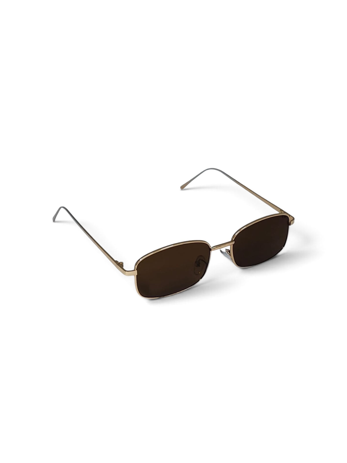 Onyx Rectangle Metal Sunglass