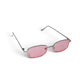 Onyx Rectangle Metal Sunglass