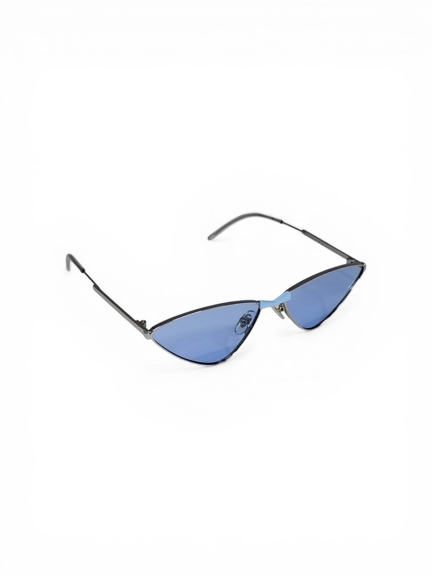 Sleek Metal Cat Eye Sunglass