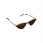 Sleek Metal Cat Eye Sunglass