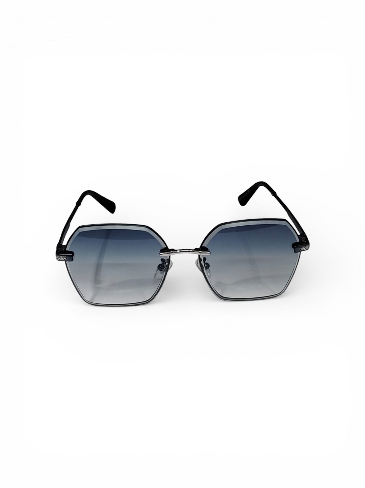 Luxe Square Metallic Sunglass 77