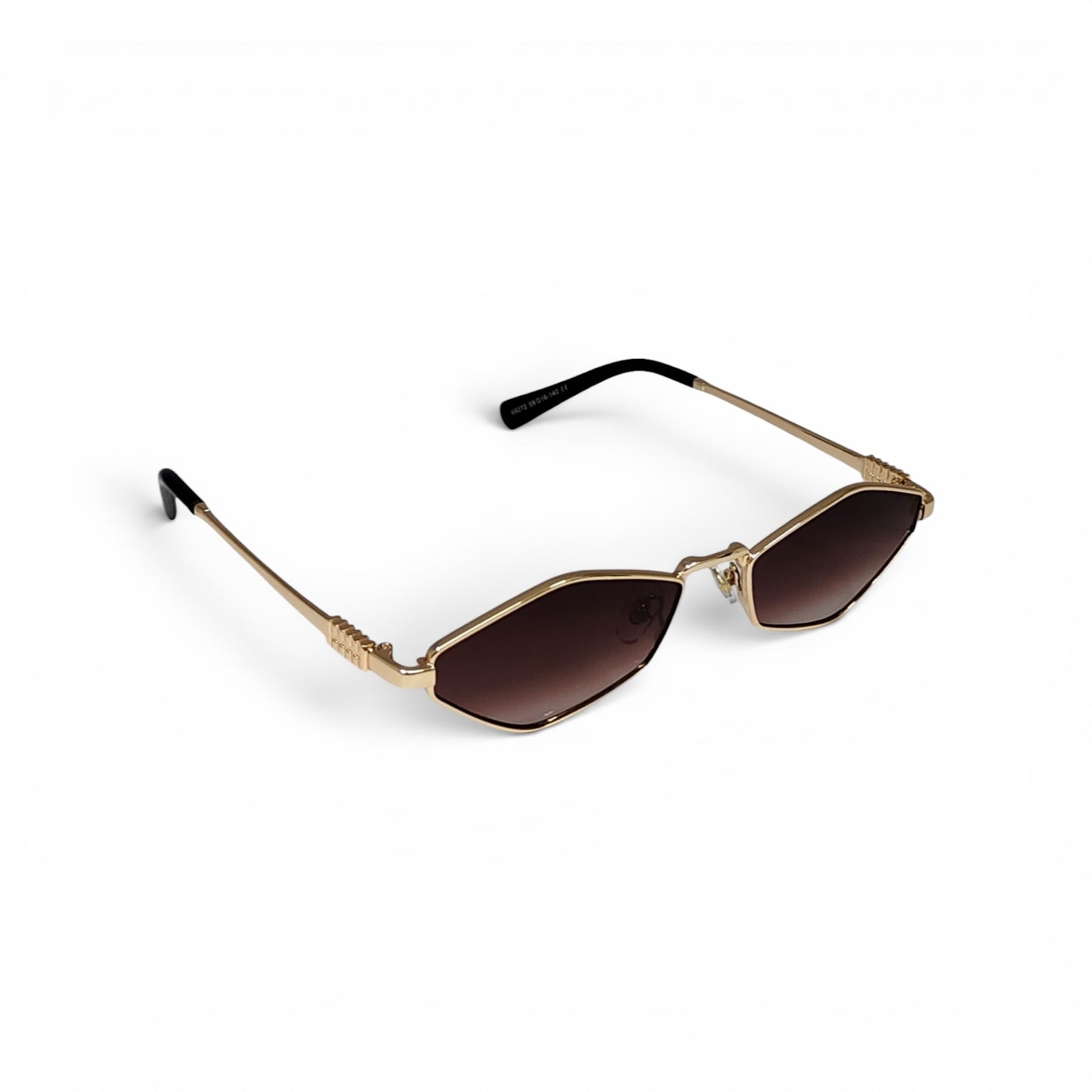 Rich Polygon Metal Sunglass