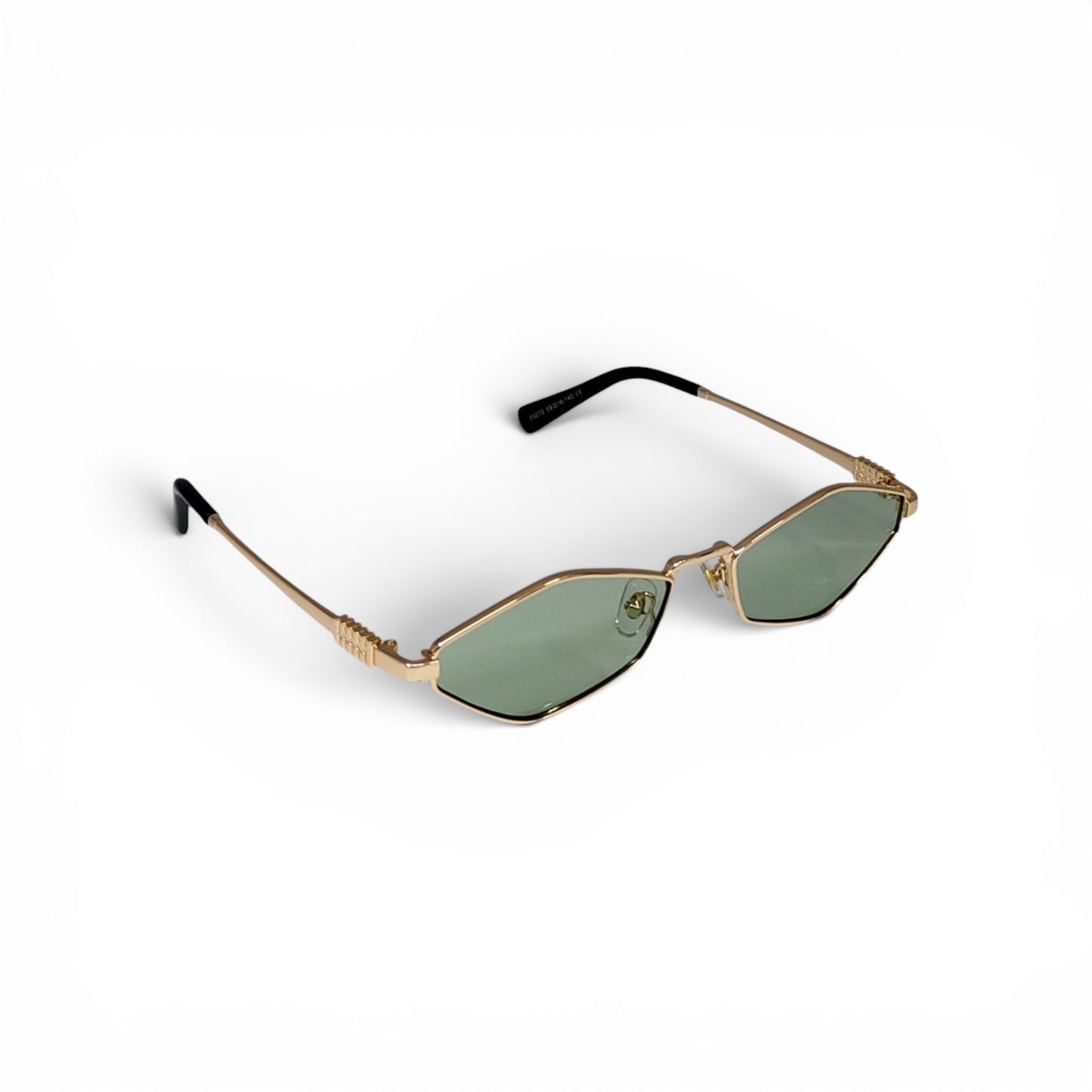 Rich Polygon Metal Sunglass
