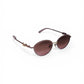 Luxe Oval Metallic Sunglass 06
