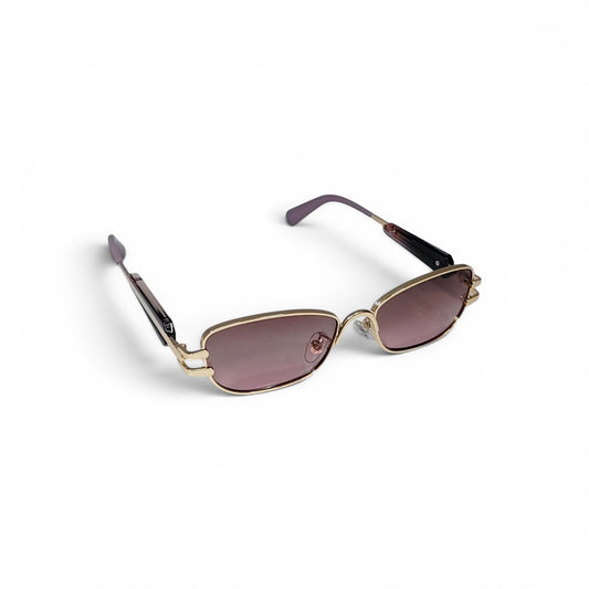 Thick Side Metal Sunglass