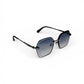 Luxe Square Metallic Sunglass 77