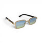 Stone Rectangle Sunglasses