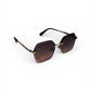 Luxe Square Metallic Sunglass 77