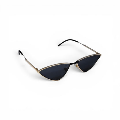 Sleek Metal Cat Eye Sunglass