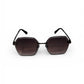 Luxe Square Metallic Sunglass 77