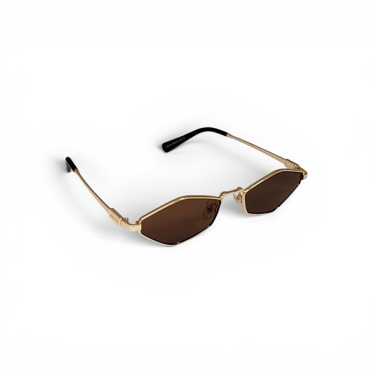 Rich Polygon Metal Sunglass