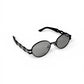 Luxe Oval Metallic Sunglass 83
