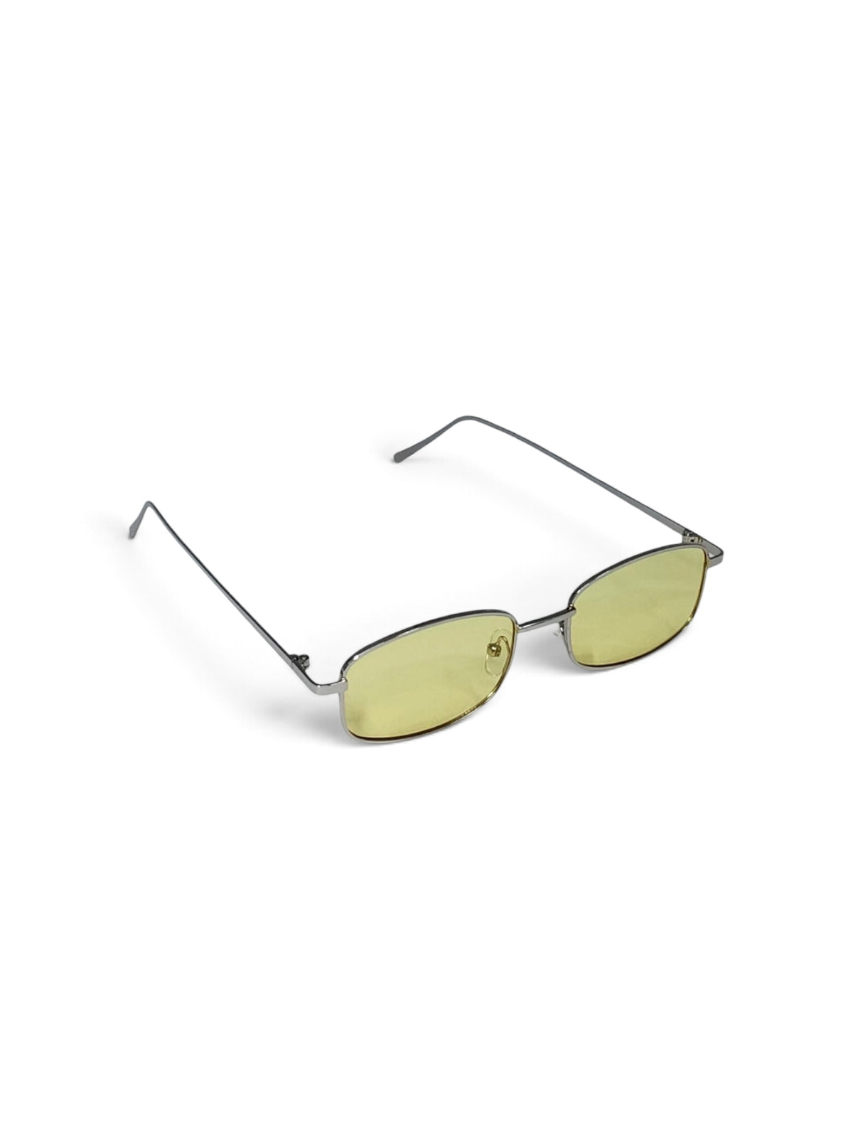 Onyx Rectangle Metal Sunglass