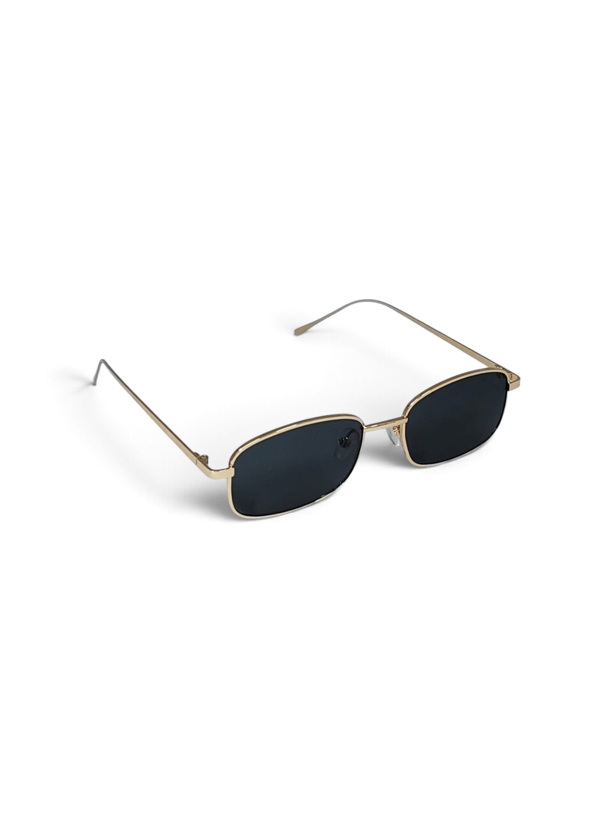 Onyx Rectangle Metal Sunglass
