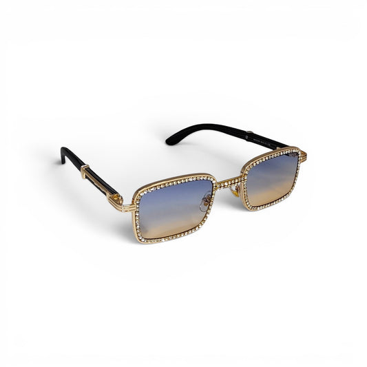 Stone Rectangle Sunglasses