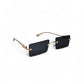 Micasa Rectangular Rimless Sunglass