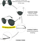 Round TGS Metal Unisex Sunglasses