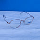Oval frame with blue ray glass 9888