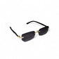 Hike Unisex Rimless Sunglass