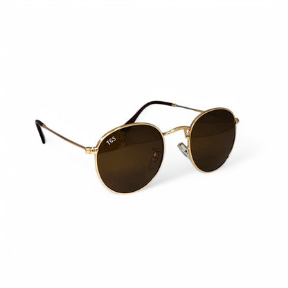 Round TGS Metal Unisex Sunglasses