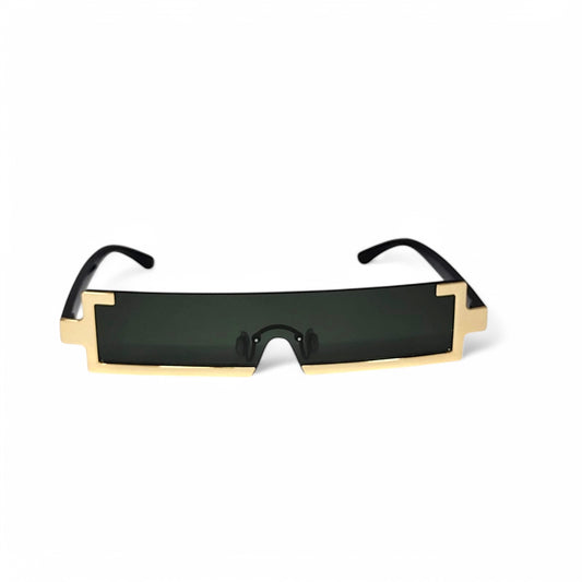 Flat Half Frame Sunglass