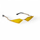 Zap Cut Rimless Sunglass