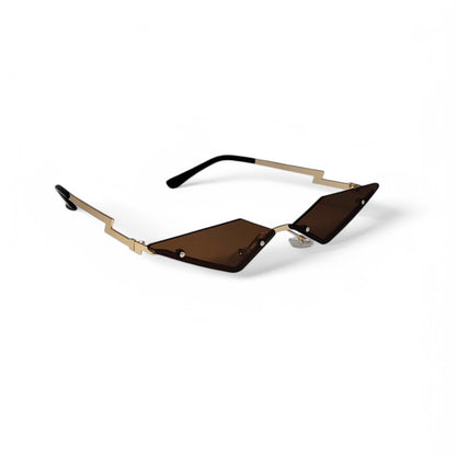 Zap Cut Rimless Sunglass